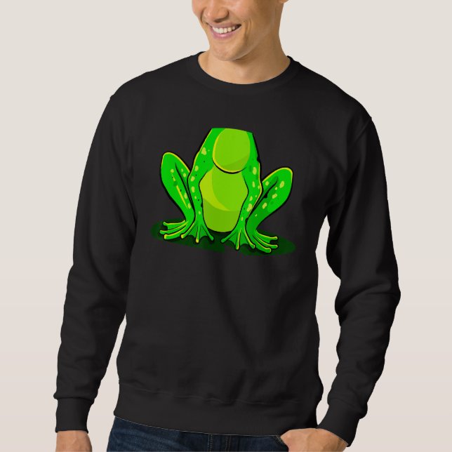 Moletom Sapo Figurino Halloween Green Toad Kids Men B (Frente)