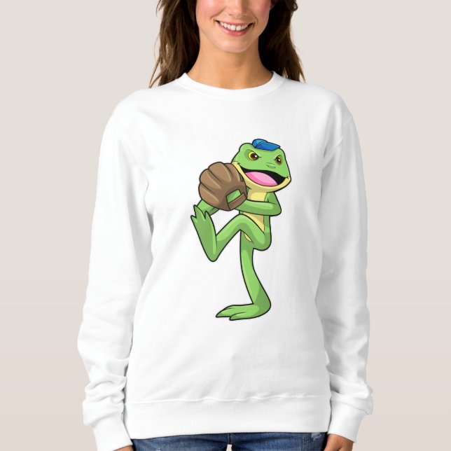 Moletom Sapo no Baseball com Luvas (Frente)