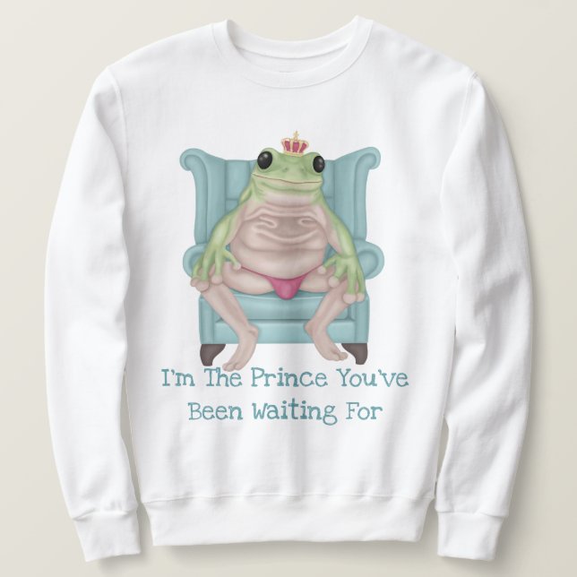 Moletom Sapo Prince T-Shirt (Frente do Design)