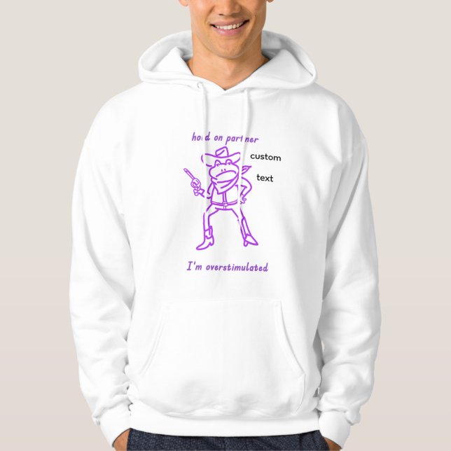 Moletom sapo vaqueiro superestimulado (Frente)