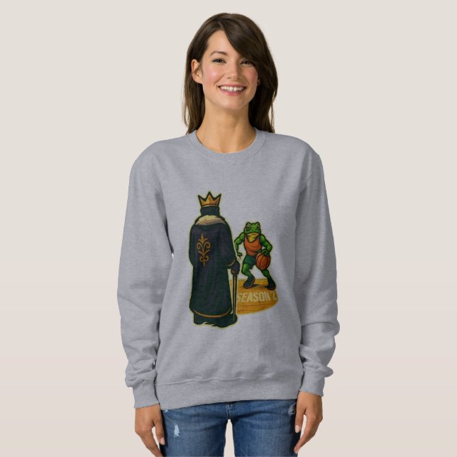 Moletom Sapo vs Rei – Temporada 2: O Aperto Final (Frente Completa)