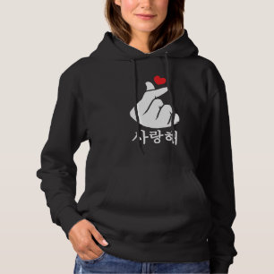 Moletom Saranghae Love KPop Coreano