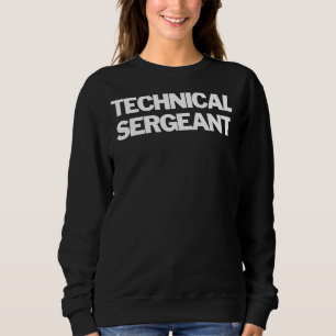 Moletom Sargento Técnico Insignia Texto Roupa U S Milit