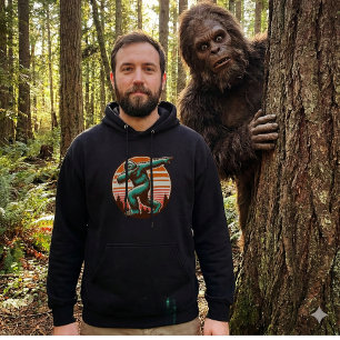 Moletom Sasquatch Bigfoot Engraçado Dabbing Personalizado