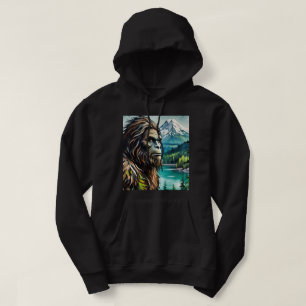 Moletom Sasquatch nas montanhas