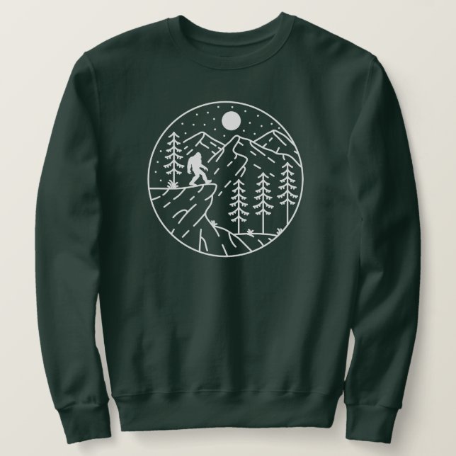 Moletom Sasquatch T-Shirt (Frente do Design)
