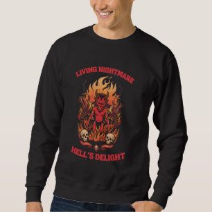 Moletom Satan Baphomet Ocultismo 666 Arte Sombria Cabra Br