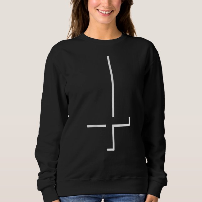 Moletom Satanic Cross I Upside Down Cross I Goth I Cross (Frente)