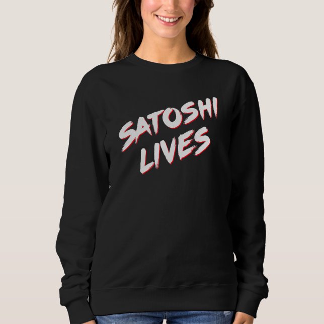 Moletom Satoshi Lives Bitmoeda (Frente)