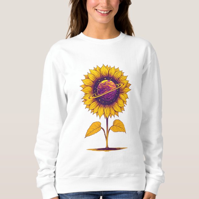 Moletom Saturno Sunflower Sweet (Frente)