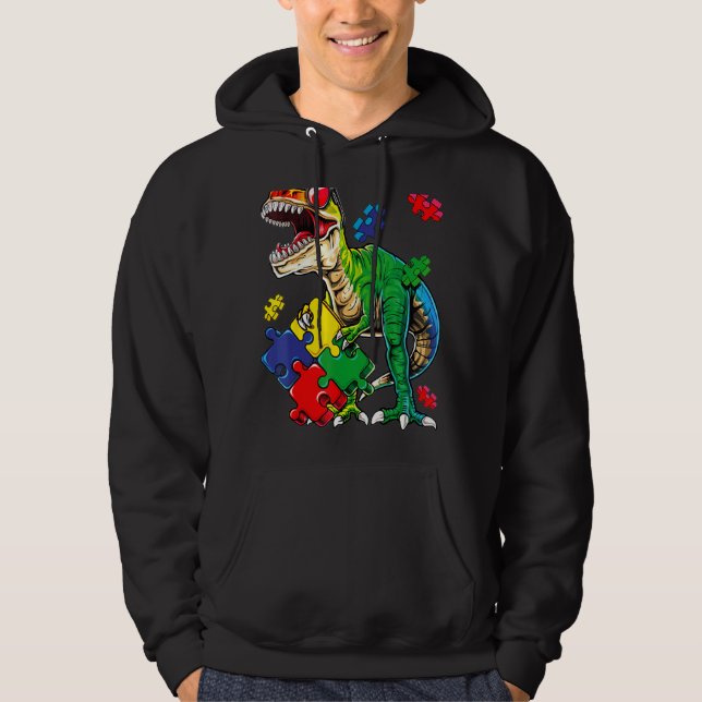 Moletom Saurus Dinossaur Saurus Autismo Consciência (Frente)