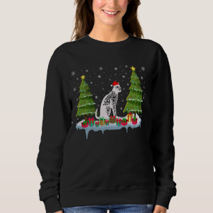 Moletom Savannah Cat Xmas Tree Lighting Men Mulheres Feias