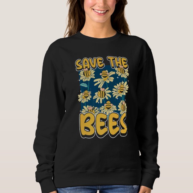 Moletom Save the bees Beekeeper cute honey bee costume  8 (Frente)