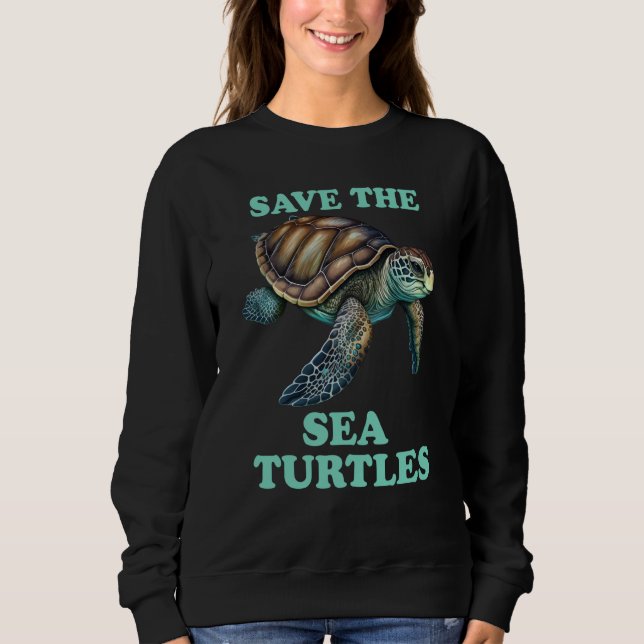 Moletom Save The Sea Turtle (Frente)