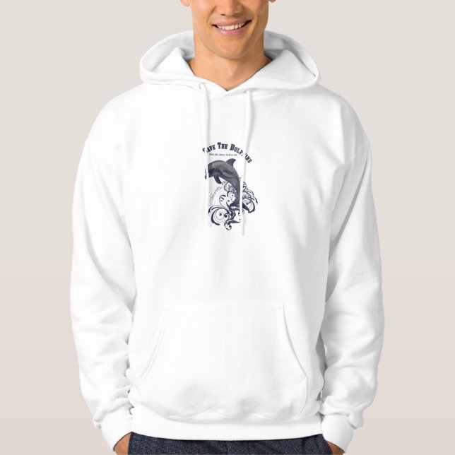 Moletom SaveTheDolphins - Hoodie (Frente)