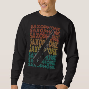 Moletom Saxofone Antigo Para Saxofonistas