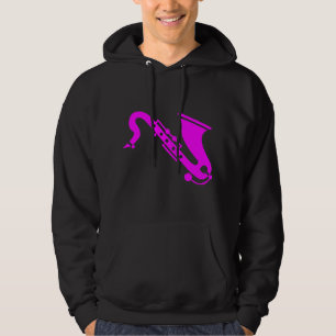 Moletom Saxofone - magenta