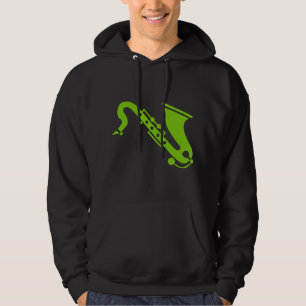 Moletom Saxofone - Verde marciano