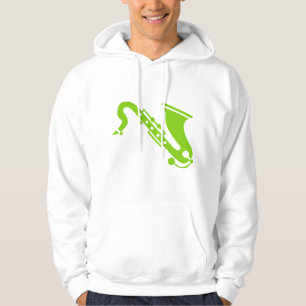 Moletom Saxofone - Verde marciano