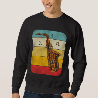 Moletom Saxophone Retro Vintage