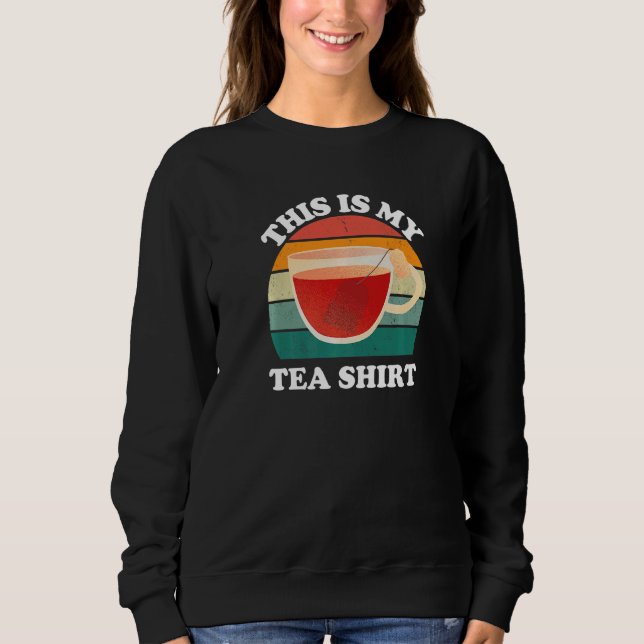 Moletom Saying Sarcastic  Letter Tea Graphic Men Women (Frente)
