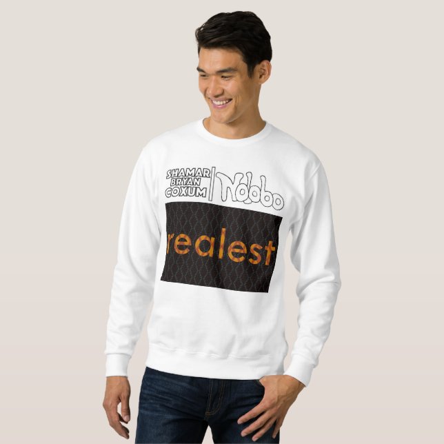 Moletom SBC&Co. X camisola 2 de Nolobotamus "Realest" (Frente Completa)