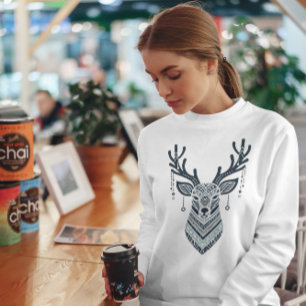 Moletom Scandinavian Deer Christmas