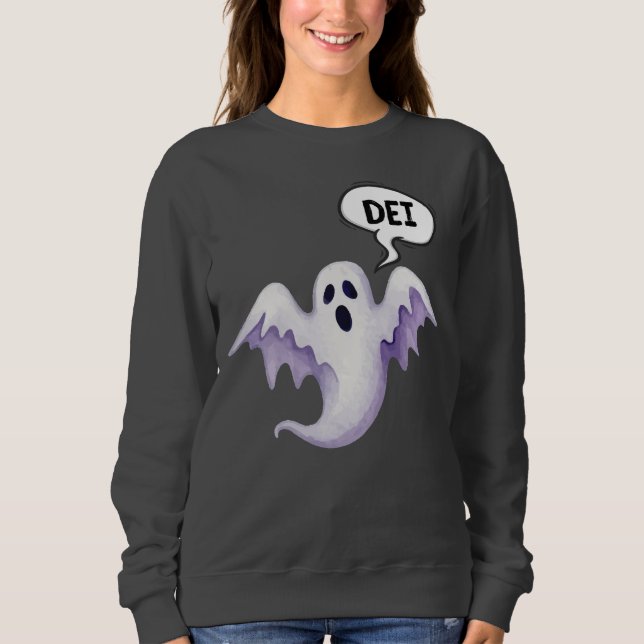 Moletom Scary Halloween fantasma DEI (Frente)