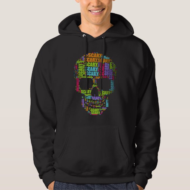 Moletom Scary Skull Scary Halloween (Frente)