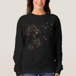 Moletom Scatter Love Rottweiler Dandelion Dog Mãe