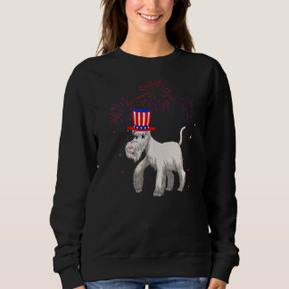 Moletom Schnauzer Cachorro Vermelho Branco Azul Fogos de A