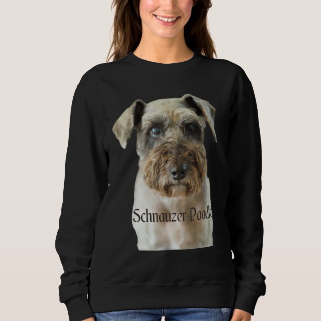 Moletom Schnauzer Poodle Dog Shirt Schnauzer Poodle (Frente)