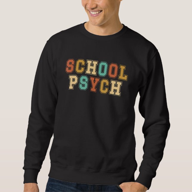 Moletom School Psychologist Boho School Psych Week (Frente)