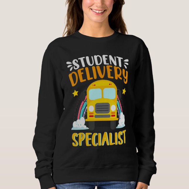 Moletom School Student Delivery Specialist  School Bus Dri (Frente)