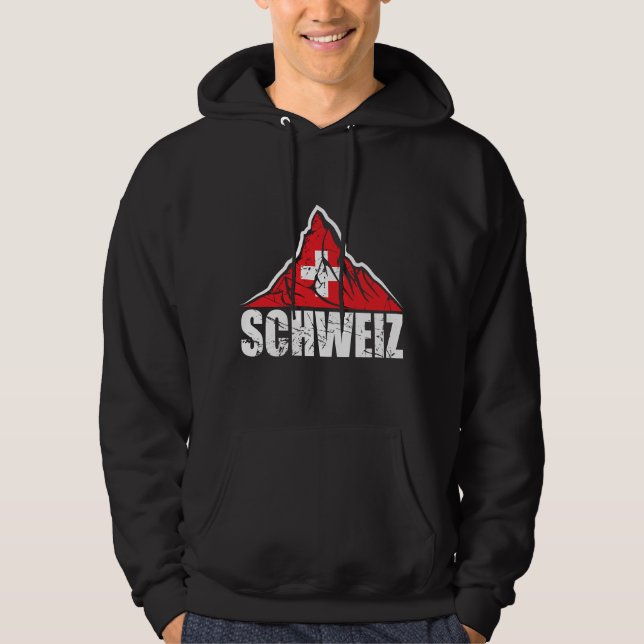 Moletom Schweiz Matterhorn Switzerland Vintage (Frente)