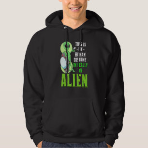 Moletom Sci Fi Este É O Meu Costume Humano Eu Sou Realment