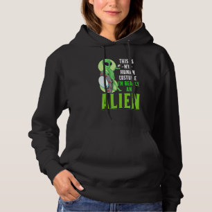 Moletom Sci Fi Este É O Meu Costume Humano Eu Sou Realment