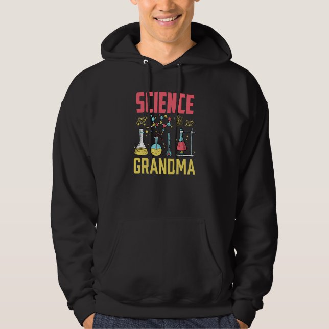 Moletom Science Grandma Scientist Research Researcher Job (Frente)