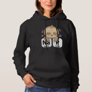 Moletom Science Sloth I Nap Periodicamente Chemistry Bioch