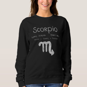 Moletom Scorpio Horoscope Astrologia - Sinal de Estrela An