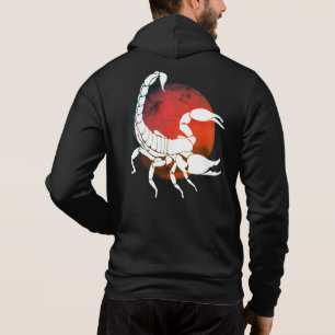 Moletom Scorpion Silhouette   Sinal de Scorpio Zodiac