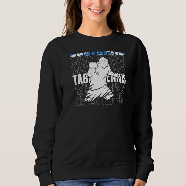Moletom Scotland Table Tennis  Support Scottish Ping Pong  (Frente)