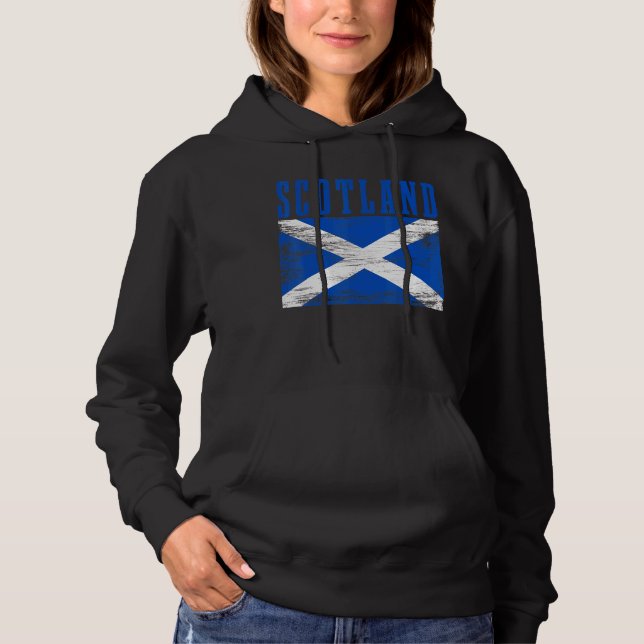 Moletom Scotland Vintage Scottish Flag Pride (Frente)