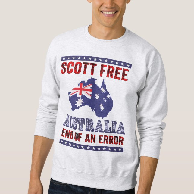 Moletom Scott Free - Austrália Fim de um erro (Frente)