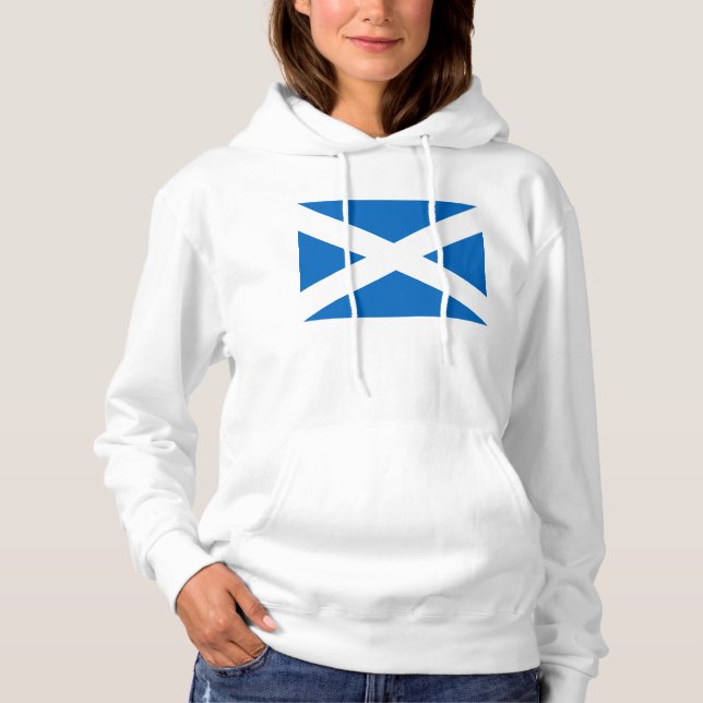 Moletom Scottish Flag of Scotland Santo Andrew's Cross (Frente)
