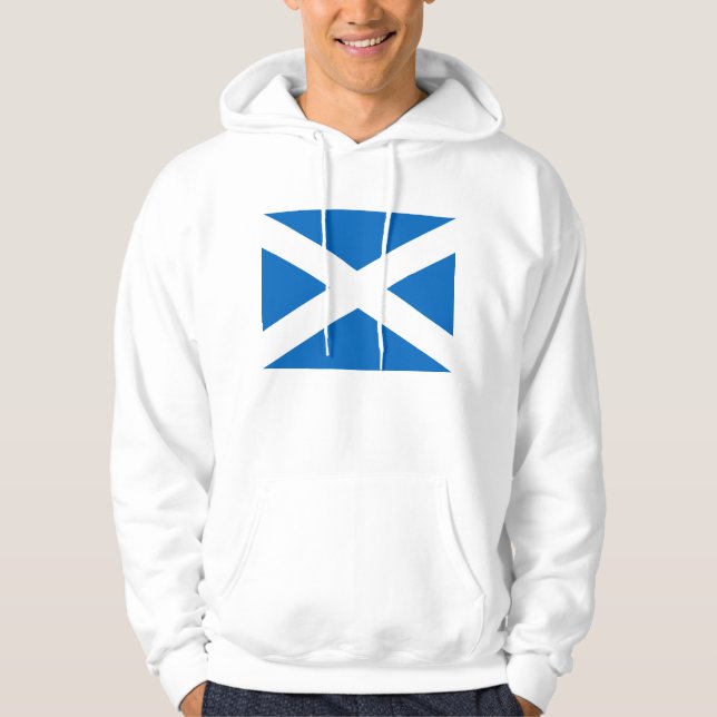 Moletom Scottish Flag of Scotland Santo Andrew's Cross (Frente)