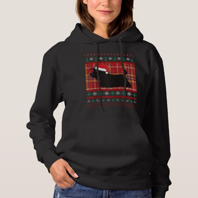 Moletom Scottish Terrier Christmas Xmas Scottie Dog (Frente)