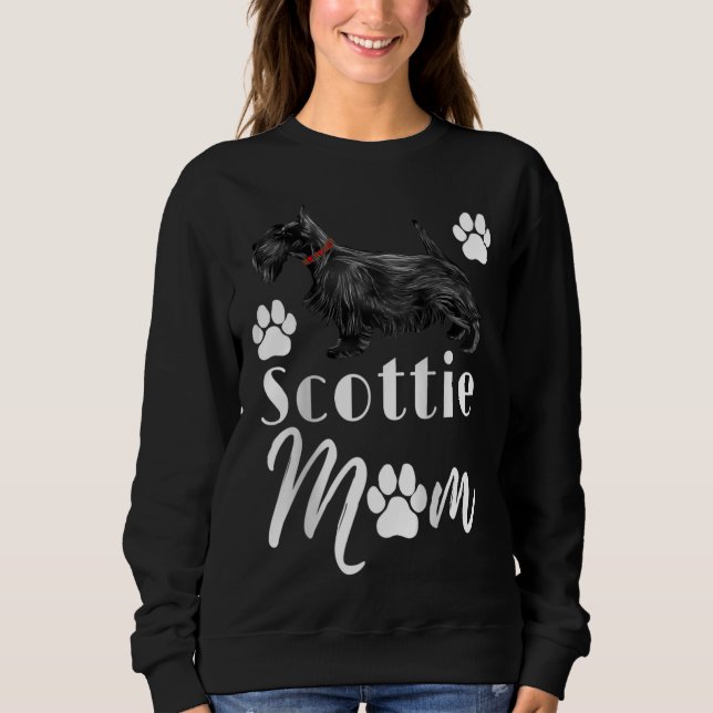 Moletom Scottish Terrier Scottie Dog Mãe (Frente)