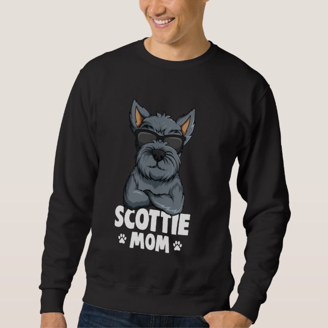 Moletom Scottish Terrier Scottie Mãe Dog (Frente)