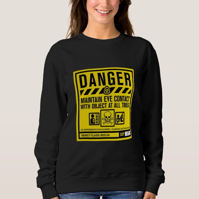 Moletom Scp Foundation Danger Classe Euclid (Frente)
